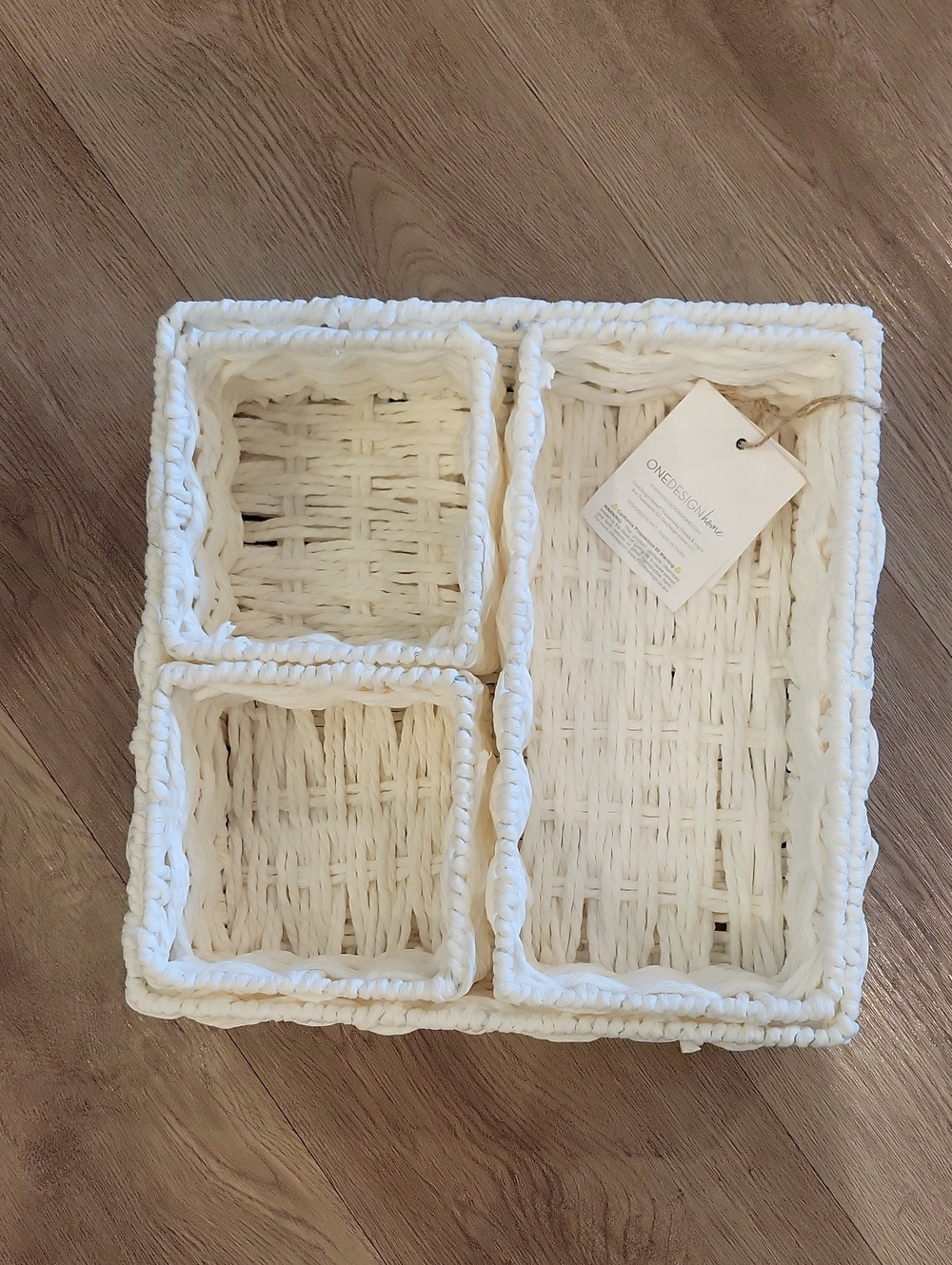 Trademark One Design Home White Organizer